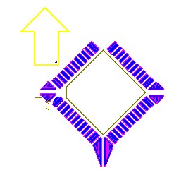 OFP和PLCC型集成塊如采用紅膠工藝過(guò)波峰,需采用斜角45度方式擺放，且每邊的最后一個(gè)引腳均需添加盜錫焊盤(pán)