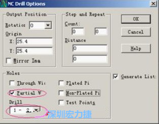 轉(zhuǎn)完Gerber后，接著還需轉(zhuǎn)鉆孔，通孔和盲、埋孔的轉(zhuǎn)法有所不同，轉(zhuǎn)通孔只須點(diǎn)擊Add，在彈出的窗口Document Name輸入文件名